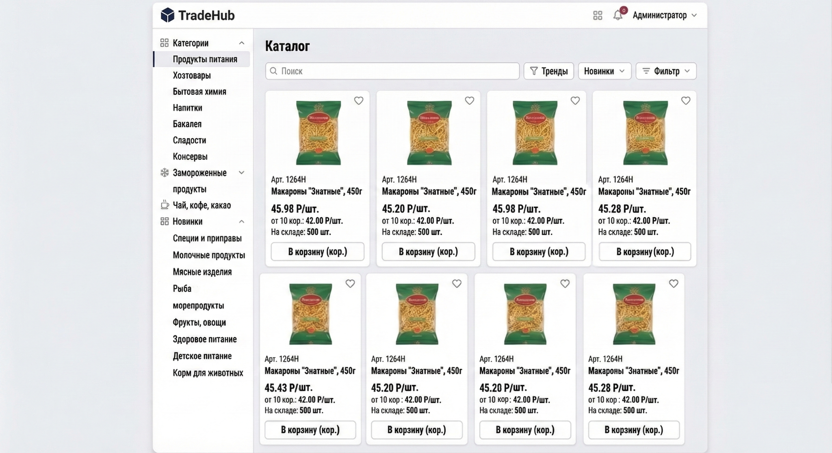 B2B-платформа оптовых продаж